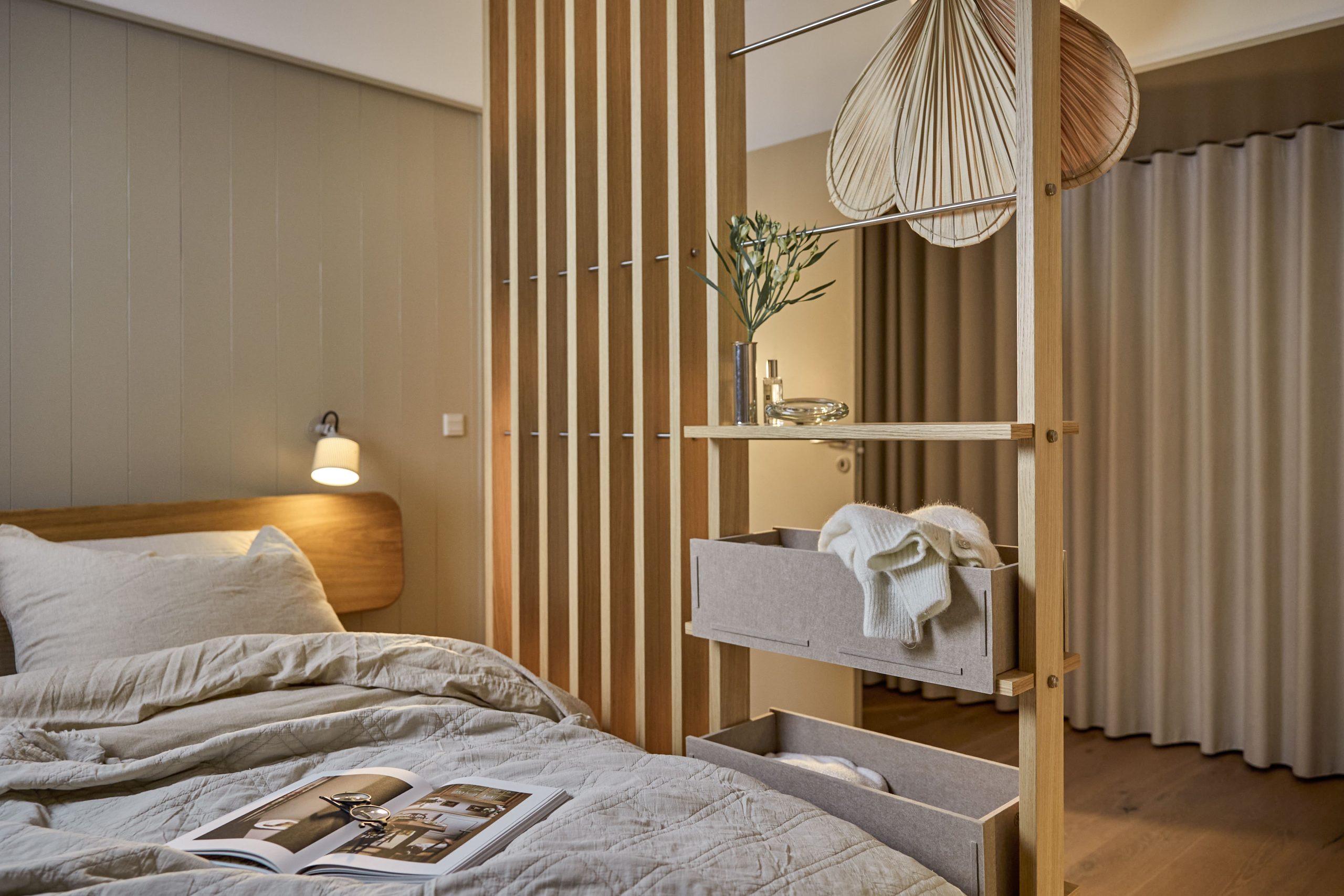 Design d'interni con pannelli WoodUpp e hotspot interattivi